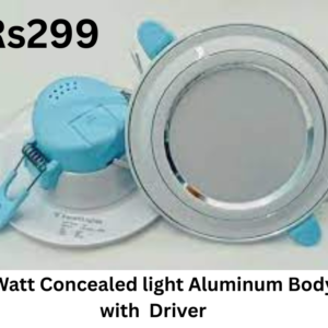 Simhaa 9 Watt Concealed light Aluminum Body with  Driver