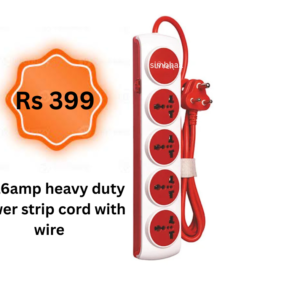 Heavy duty power strip